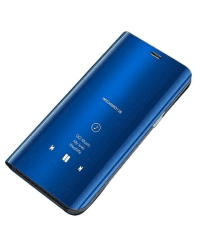Fusion Clear View Case Книжка чехол для Xiaomi Redmi 9 Синий