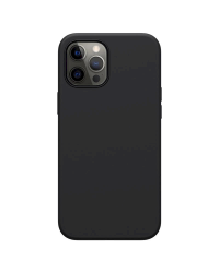 Fusion soft matte case силиконовый чехол для Apple iPhone 12 / 12 Pro черный