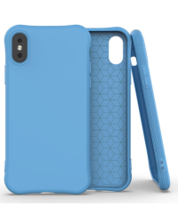 Fusion Solaster Back Case Силиконовый чехол для Apple iPhone X / XS Синий