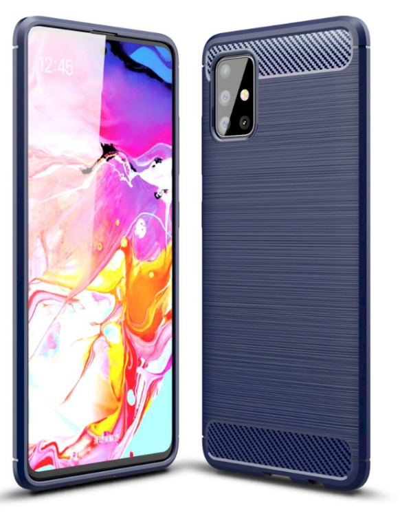 Fusion Trust Back Case Силиконовый чехол для Samsung A515 Galaxy A51 Синий