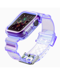 Fusion Light Set силиконовый ремешок для Apple Watch 42mm / 44mm / 45мм фиолетовый