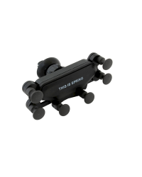 Универсальный автомобильный держатель для дефлекторов Fusion для любых устройств шириной до 90 мм черный