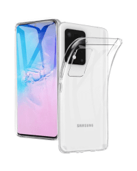 Fusion Ultra Back Case 2 mm Прочный Силиконовый чехол для Samsung G988 Galaxy S20 Ultra / S20 Ultra 5G Прозрачный