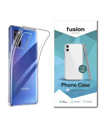 Fusion Ultra Clear Series 2 mm Силиконовый чехол для Samsung A415 Galaxy A41 Прозрачный (EU Blister)