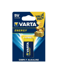 Алкалиновая батарея Varta 9V 4122/1 6LP / 9V (EU Blister)