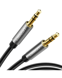 UGREEN AV119 Mini jack cable 3.5mm AUX 0.5m (silver)