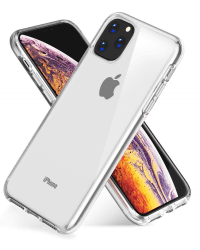 Fusion Ultra Back Case 1 mm Прочный Силиконовый чехол для Apple iPhone 11 Pro Max Прозрачный