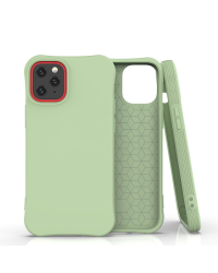 Fusion Solaster Back Case Силиконовый чехол для Apple iPhone 12 / 12 Pro Зеленый