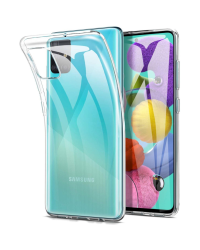 Reals Case ultra 1 mm прочный силиконовый чехол для Samsung A515 Galaxy A51 прозрачный