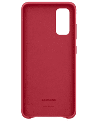 Кожаный чехол Samsung EF-VG980LREGEU для Samsung G980 Galaxy S20 красный