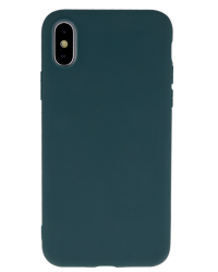 Fusion Soft Matte Back Case силиконовый чехол для Samsung G991 Galaxy S21 5G темно зеленый
