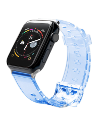 Fusion Light силиконовый ремешок для Apple Watch 42mm / 44mm / 45мм синий