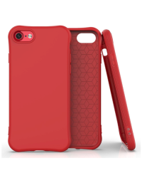 Fusion Solaster Back Case Силиконовый чехол для Apple iPhone 7 / 8 / SE 2020 Красный