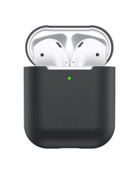 Baseus Ultrathin Series Силиконовый чехол для наушников Apple Airpods 1 / 2 черный