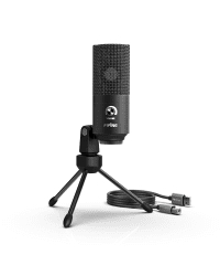Fifine K680 микрофон для игр / трансляций / подкастов черный + держатель