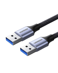 USB3.0 cable Male USB-A to Male USB-A UGREEN 2A, 0.5m (black)