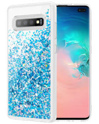 Fusion Fun Liquid Back Case Прочный Силиконовый чехол для Apple iPhone 11 Прозрачный - Синий