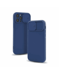 Fusion Camera Protect силиконовый чехол для Apple iPhone 13 Pro Max синий