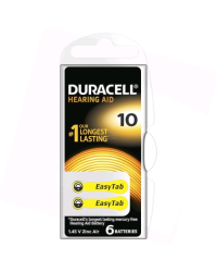 Duracell Hearing 10 (A10) блистерная упаковка 6шт