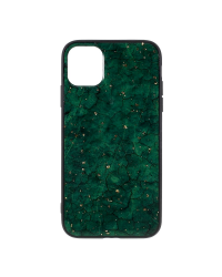 Fusion Art Epoxy Back Case Силиконовый чехол для Apple iPhone 11 Pro Темно Зеленый