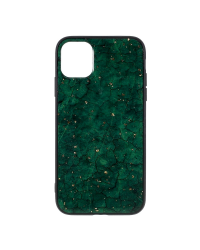 Fusion Art Epoxy Back Case Силиконовый чехол для Apple iPhone 11 Pro Темно Зеленый