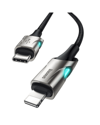 Baseus Fish Eye CATLYY-01 USB-C -> Lightning Провод для Зарядки 18W / PD 2.0 / 100 cm Черный