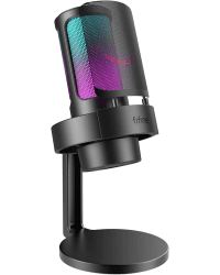 Микрофон Fifine Amplifire A8 RGB для игр | подкасты | потоки | штатив | черный