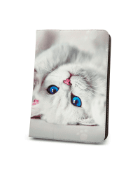Uniwersal case Cute Kitty for tablet 7-8”