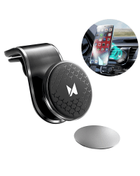 Wozinsky Universal Magnetic Car Bracket Mount Phone Holder 360 for Air Outlet black (WMH-03)