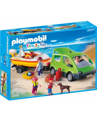 Playmobil 4144 - Family Van with Boat Trailer