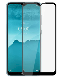 Fusion Full Glue 5D Tempered Glass Защитное стекло для экрана Nokia 2.3 Черное
