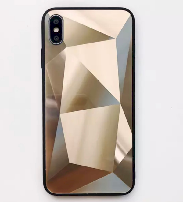 Fusion Diamond Stone Back Case Силиконовый чехол для Apple iPhone 11 Pro Золотой