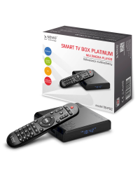 Savio TB-P02 Приставка для TV Android 9.0 / 8K / Wi-Fi / 4GB / 32GB / 4 x 1.9 Ghz / H.265 / HDMI v2.1 / USB 3.0 / Micro SD