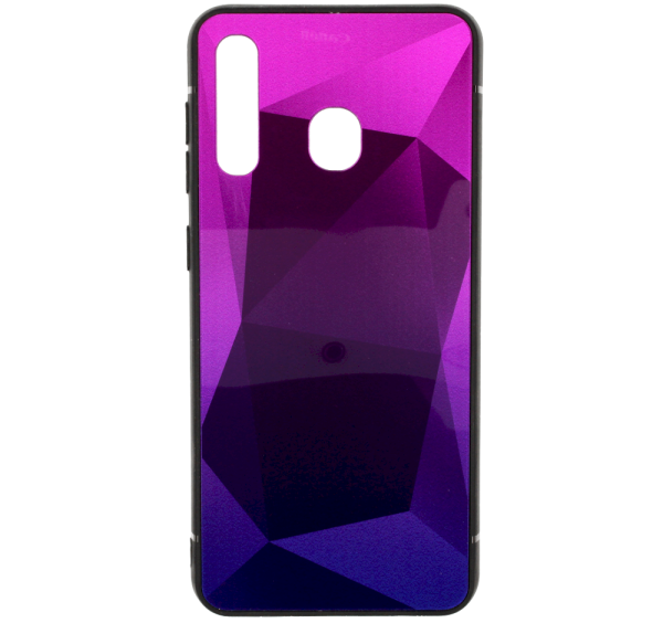 Fusion Stone Ombre Back Case Силиконовый чехол для Apple iPhone X / XS Фиолетовый - Синий