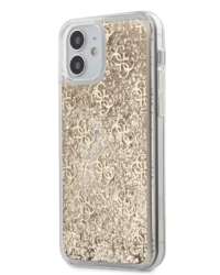 Guess GUHCP12SLG4GSLG 4G Liquid Glitter чехол для Apple iPhone 12 Mini прозрачный