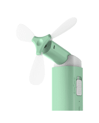 Портативный вентилятор Baseus CXZD-B06 / 2000 мАч / зеленый