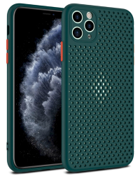 Fusion Breathe Case Силиконовый чехол для Apple iPhone 12 Pro Max Зеленый