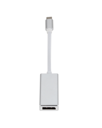 Fusion Адаптер для Преобразования сигнала USB-C на Displayport Серебряный