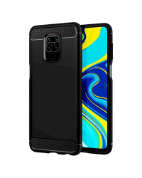 Fusion Trust Back Case Силиконовый чехол для Xiaomi Redmi Note 9 Черный