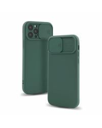 Fusion Camera Protect силиконовый чехол для Apple iPhone 13 Pro Max зеленый