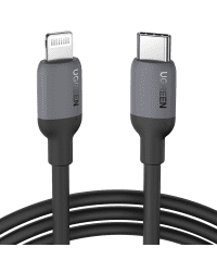 Ugreen fast charging USB Type C - Lightning cable (MFI certificate) C94 chip Power Delivery 1 m black (US387 20304) 