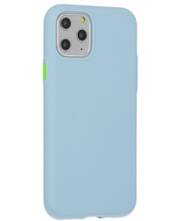Fusion Solid Case Силиконовый чехол для Apple iPhone 11 светло-синий