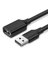 USB 2.0 extension cable UGREEN US103, 1.5m (black)