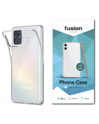 Fusion Ultra Clear Series 2 mm Силиконовый чехол для Samsung A515 Galaxy A51 Прозрачный (EU Blister)