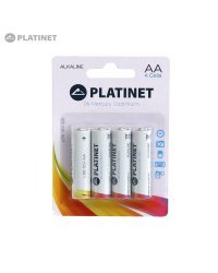 Platinet AA LR6 1.5V Alkaline Батарейки MN1500 (4шт.) (EU Blister)