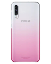 Samsung EF-AA505CPEGWW Gradation Cover Оригинальный чехол для Samsung A505 / A307 / A507 Galaxy A50 / A30s /A50s Прозрачный - Розовый