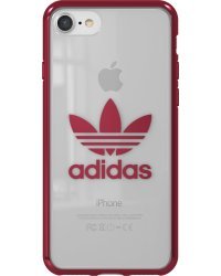 Adidas OR прозрачный чехол для Apple iPhone 7/8 красный