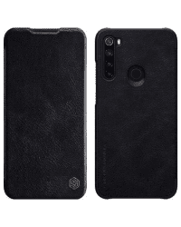 Nillkin QIN Magnet Case Кожаный Чехол для телефона Samsung G985 Galaxy S20 Plus Черный