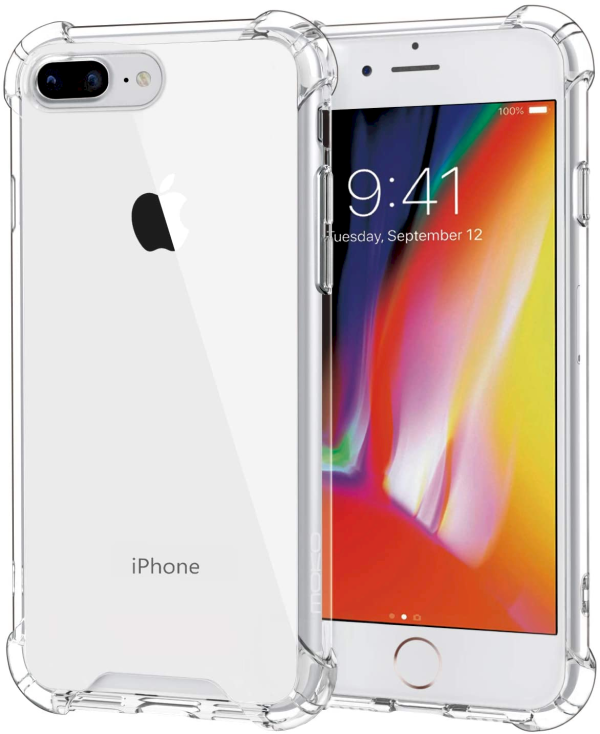 Fusion anti shock 0.5 mm силиконовый чехол для Apple iPhone 7 Plus / 8 Plus прозрачный