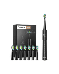 FairyWill Sonic toothbrush with head set FW-E11 (Black)